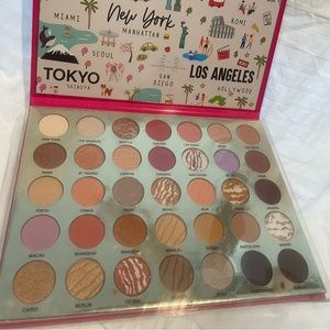 BC beauty concepts glam around the world, eyeshadow palette